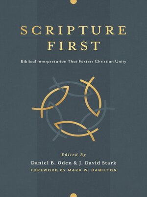 cover image of Scripture First